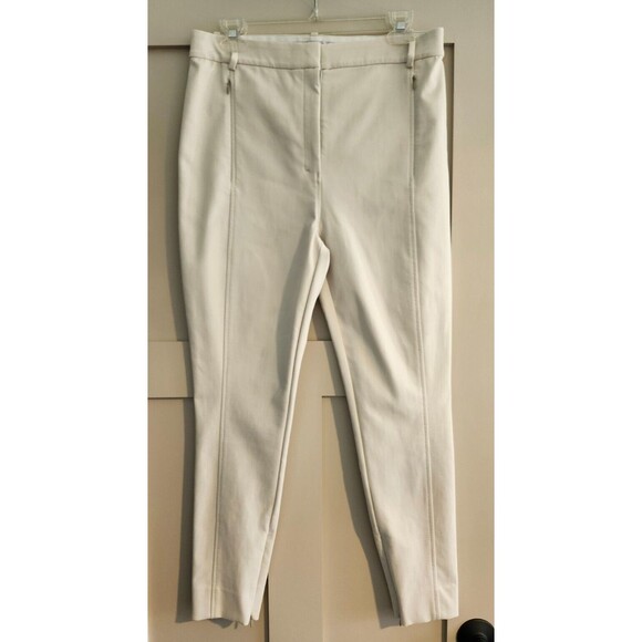 M.M. Lafleur Women's Size 10 Curie Pant Bone Power Stretch Slim Trousers $255 - Picture 11 of 12